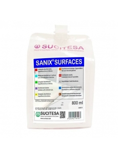 Unitazo dangčio dezinfekcija SANIX SURFACES 800ml (kapsulė)